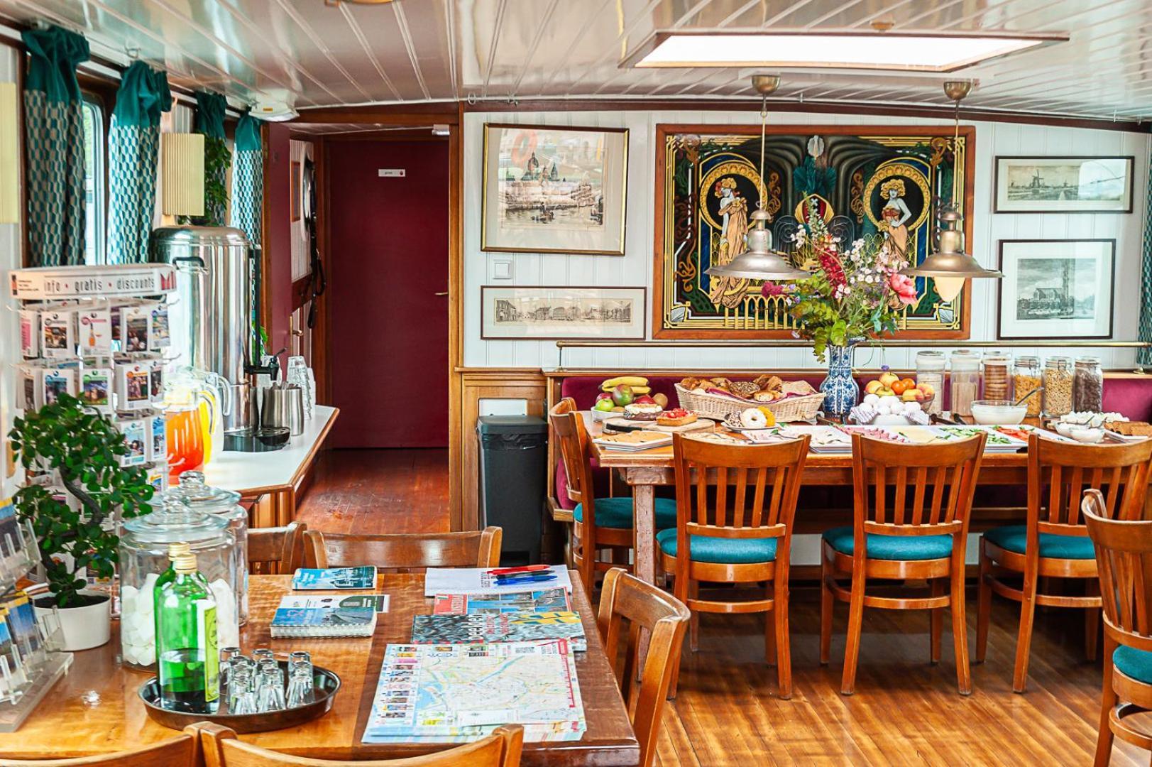 Amsterdam Hotelboat Exterior foto