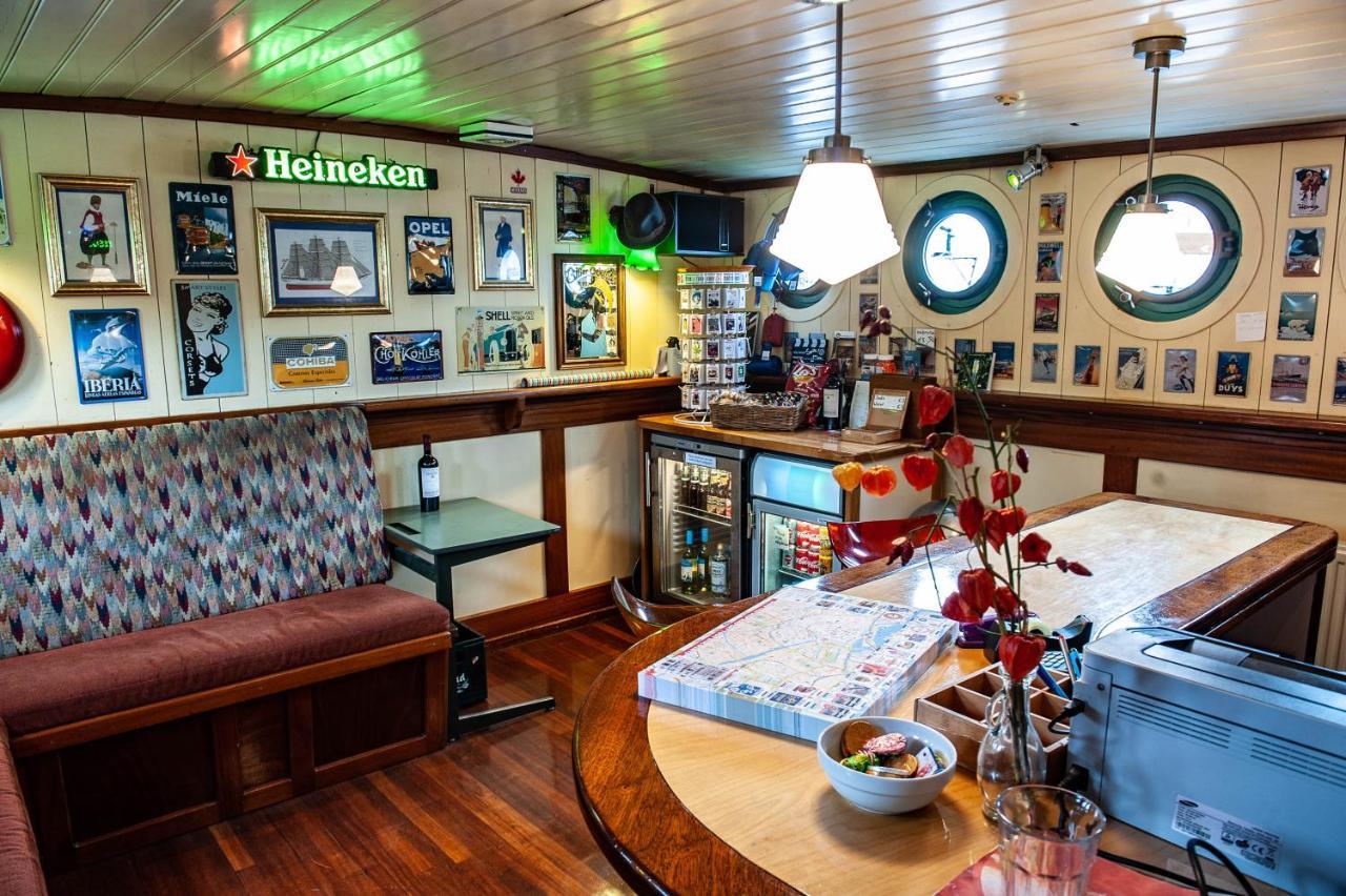 Amsterdam Hotelboat Exterior foto